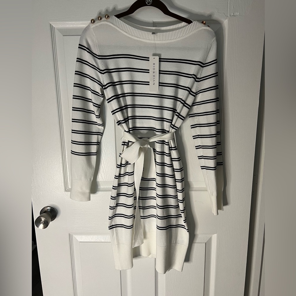 Rio & Rain Striped Dress